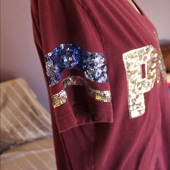 Sequin PINK T-Shirt SOLD!! - Picture 4 of 6